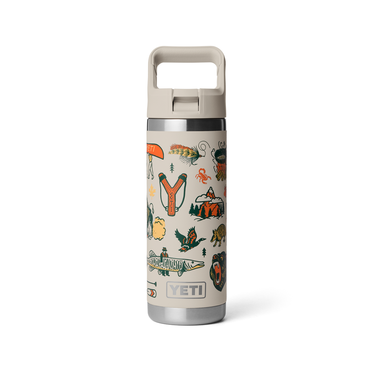 YETI Rambler® 18 oz (532 ml) Bottle Cape Summer Camp
